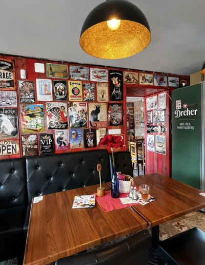 Gondűző étterem és pizzéria - Visegrád - belső tér